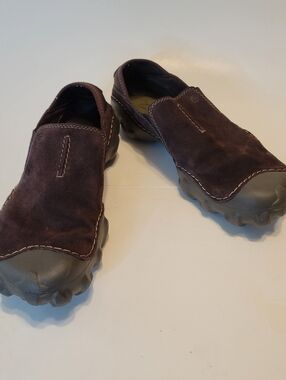 Clark's Mokolite Easy Trainer Shoes Mens Size 9 Brown Suede Hiking Outdoor
